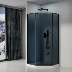 Душевой уголок Black & White Stellar Wind S815 BG-900 90х90
